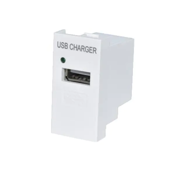 Hiji Port Tipe A USB Charger Socket Module Jeung Lampu LED